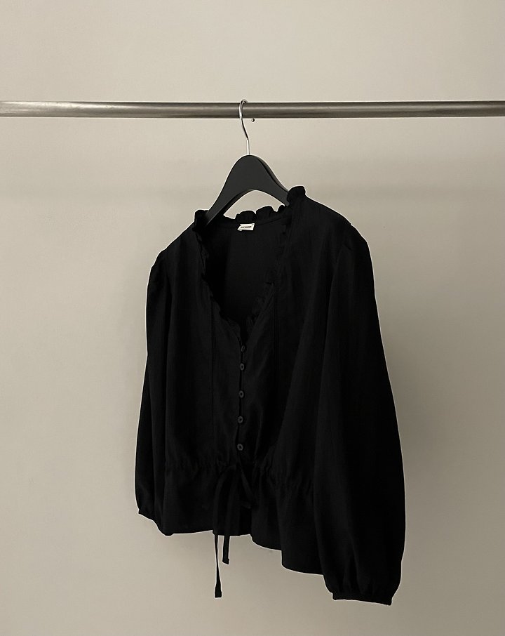 Flatgarden - Korean Women Fashion - #momslook - Frill Lena Blouse - 11