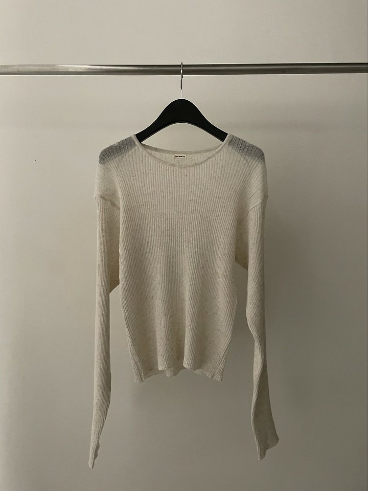 Flatgarden - Korean Women Fashion - #pursuepretty - See-Through Ribbed Knit - 7