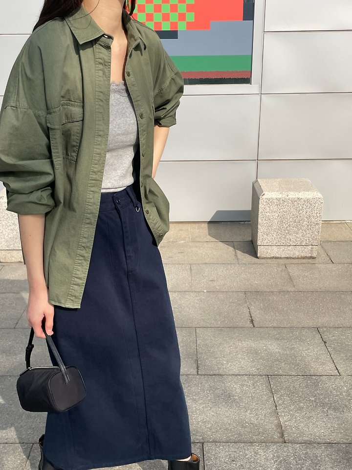 Flatgarden - Korean Women Fashion - #restrostyle - D-Ring Skirt - 9
