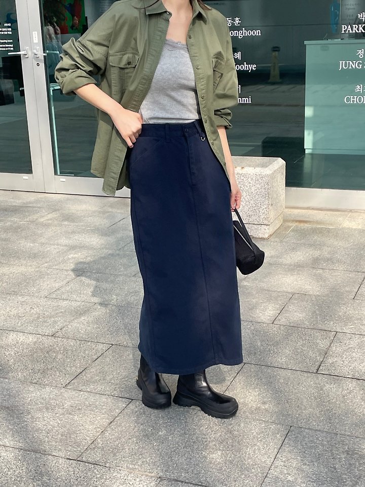 Flatgarden - Korean Women Fashion - #romanticstyle - D-Ring Skirt - 10