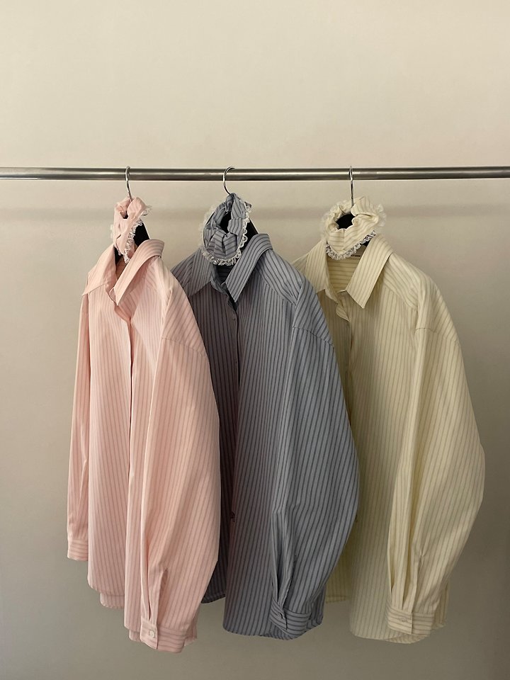 Flatgarden - Korean Women Fashion - #vintageinspired - Scrunch Shirt - 10