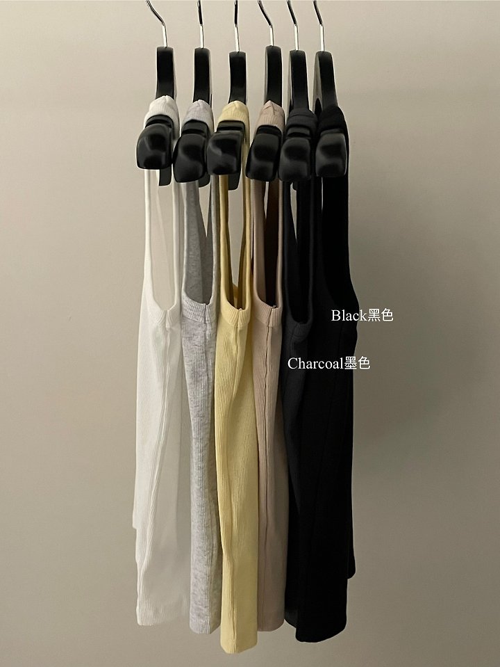Flatgarden - Korean Women Fashion - #womensfashion - Kangyeon Ribbed Sleeveless Top - 7
