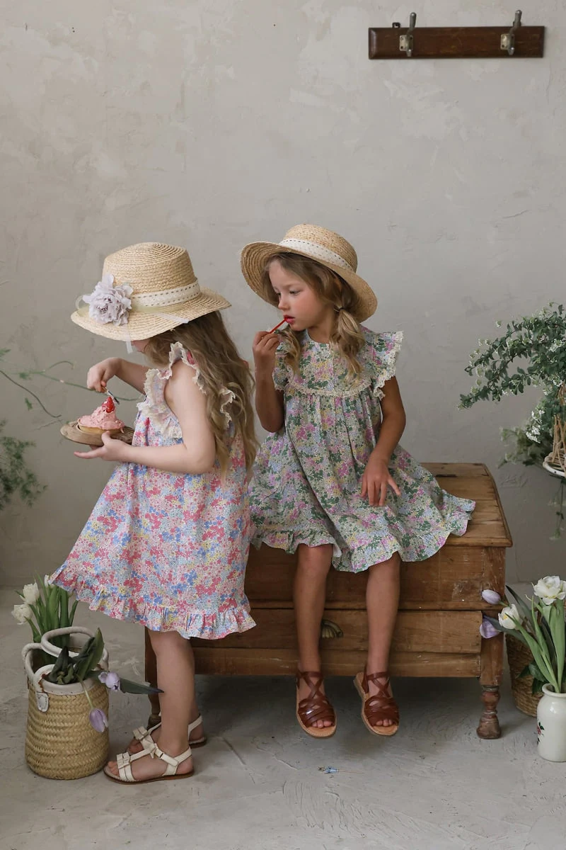 Flo - Korean Children Fashion - #stylishchildhood - Petit Song One-piece - 4