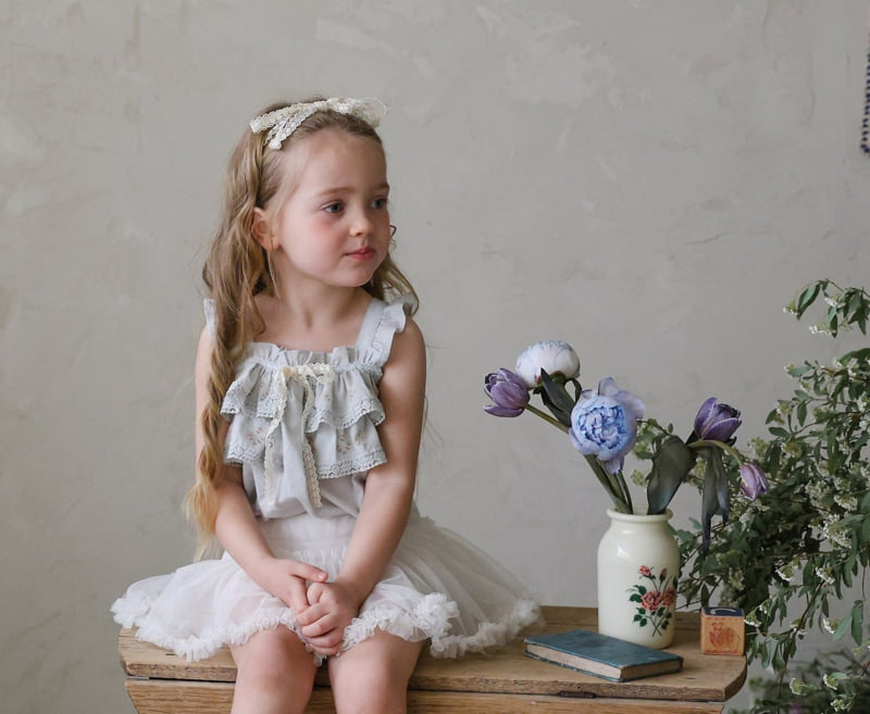 Flo - Korean Children Fashion - #kidsshorts - Angel Sleeveless Blouse - 10