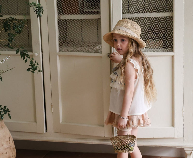 Flo - Korean Children Fashion - #kidzfashiontrend - Angel Sleeveless Blouse - 12