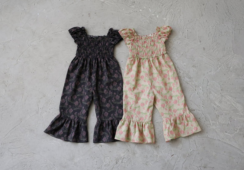 Flo - Korean Children Fashion - #minifashionista - Rosy Jumpsuit
