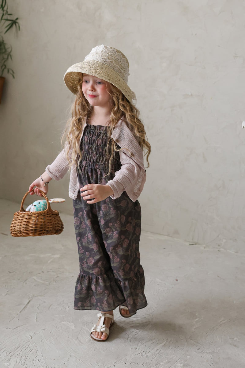 Flo - Korean Children Fashion - #todddlerfashion - Rosy Jumpsuit - 4