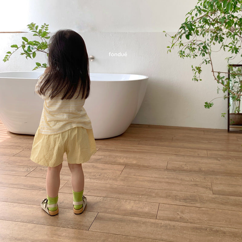 Fondue - Korean Baby Fashion - #babyboutiqueclothing - Lemon Soda Slit Tee - 6