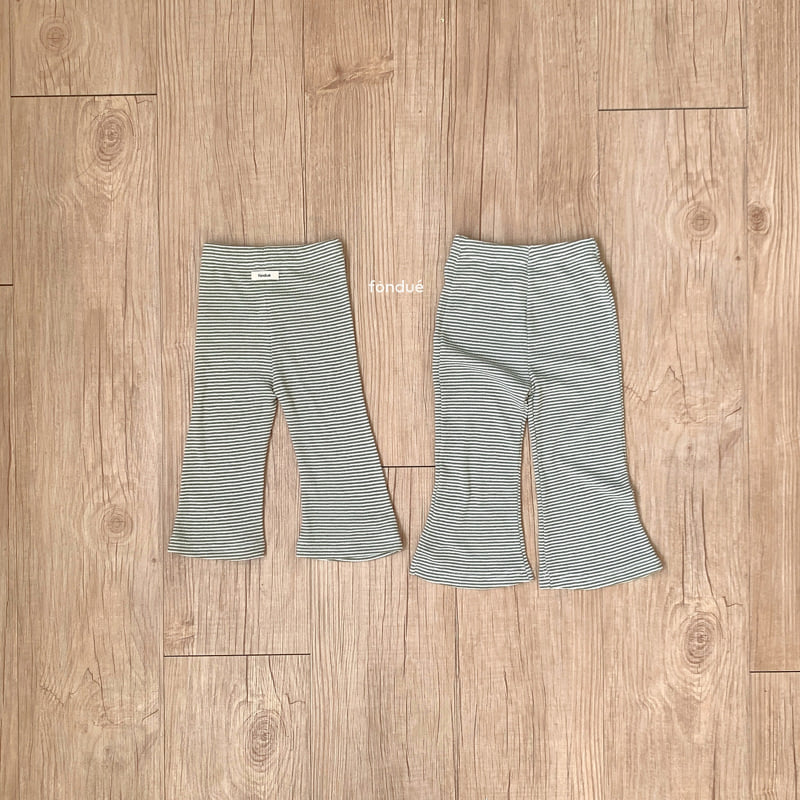 Fondue - Korean Baby Fashion - #babyboutiqueclothing - Color Line Bootcut Pants - 10