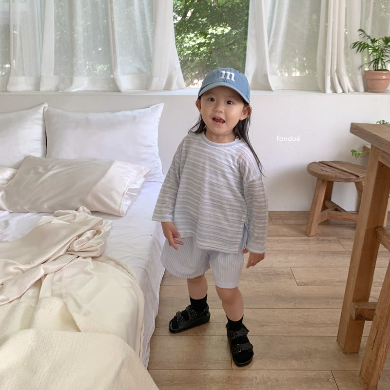 Fondue - Korean Baby Fashion - #babyfashion - Lemon Soda Slit Tee - 8