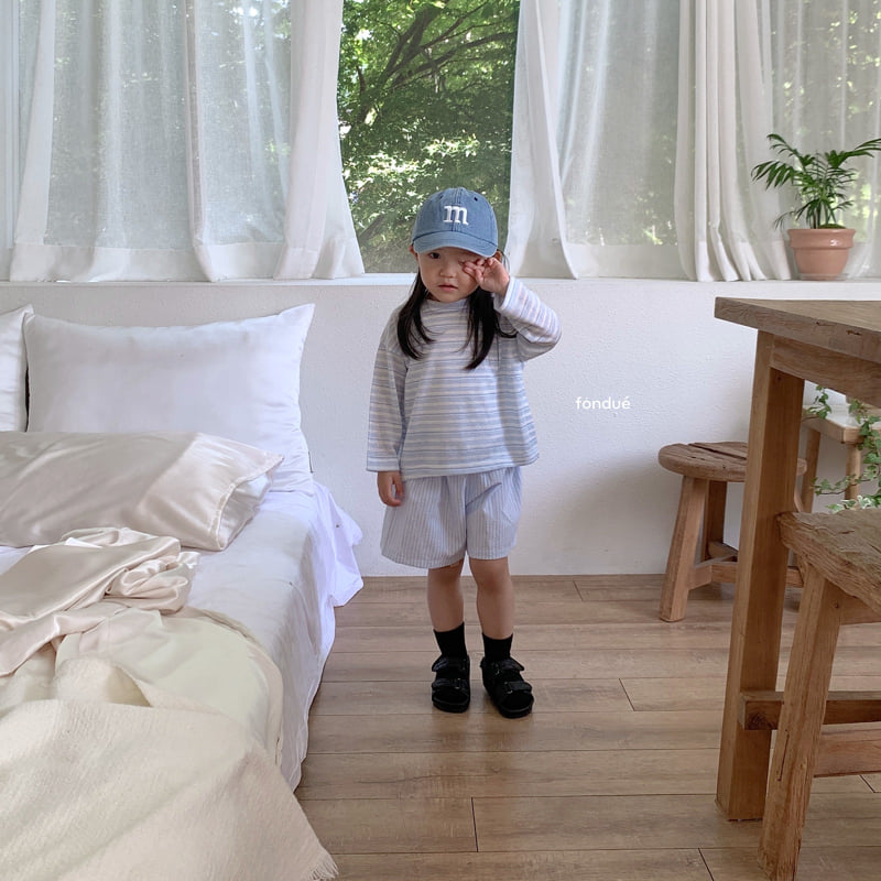 Fondue - Korean Baby Fashion - #babygirlfashion - Lemon Soda Slit Tee - 10