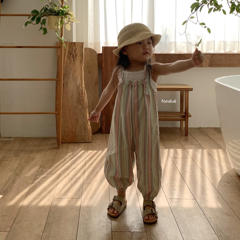 Fondue - Korean Baby Fashion - #babylifestyle - Palette Overalls - 2