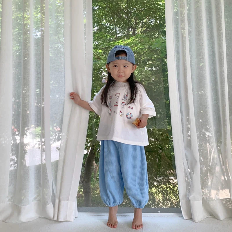 Fondue - Korean Baby Fashion - #babyoninstagram - Hello Summer Ticon Tee - 8