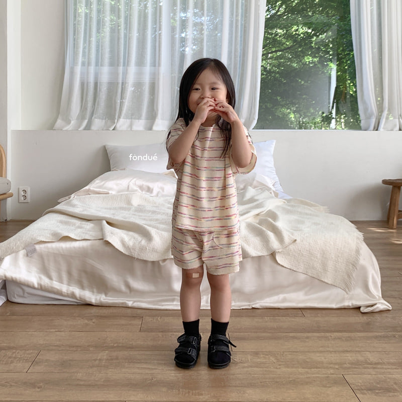 Fondue - Korean Baby Fashion - #babyootd - Canvas Play Set - 5