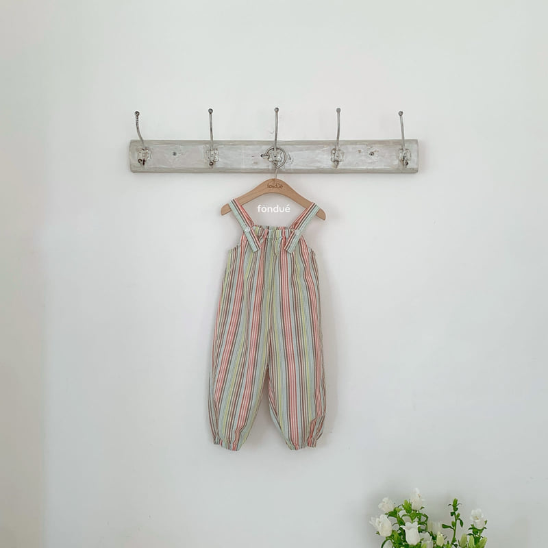 Fondue - Korean Baby Fashion - #babyoninstagram - Palette Overalls - 4