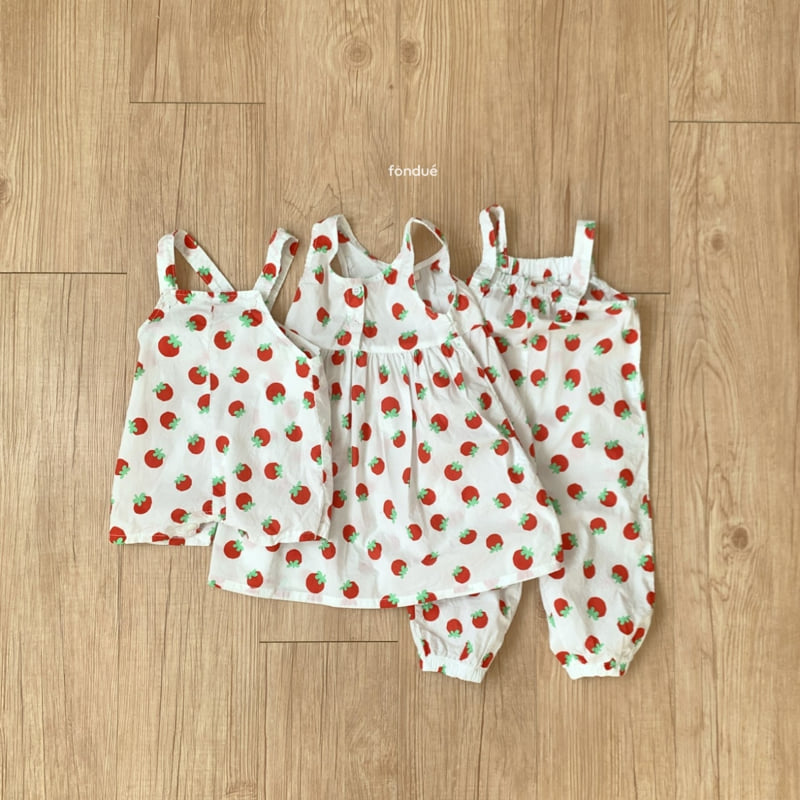 Fondue - Korean Baby Fashion - #babyoutfit - Tomato Ma One-piece - 2