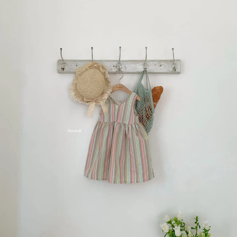 Fondue - Korean Baby Fashion - #babyoutfit - Palette One-piece