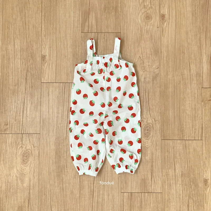 Fondue - Korean Baby Fashion - #babyootd - Tomato Ma Overalls - 4