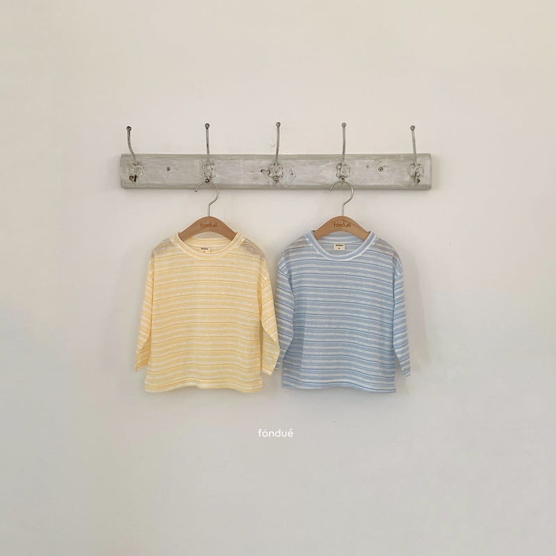 Fondue - Korean Baby Fashion - #babywear - Lemon Soda Slit Tee