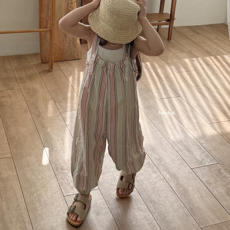 Fondue - Korean Baby Fashion - #onlinebabyboutique - Palette Overalls - 8
