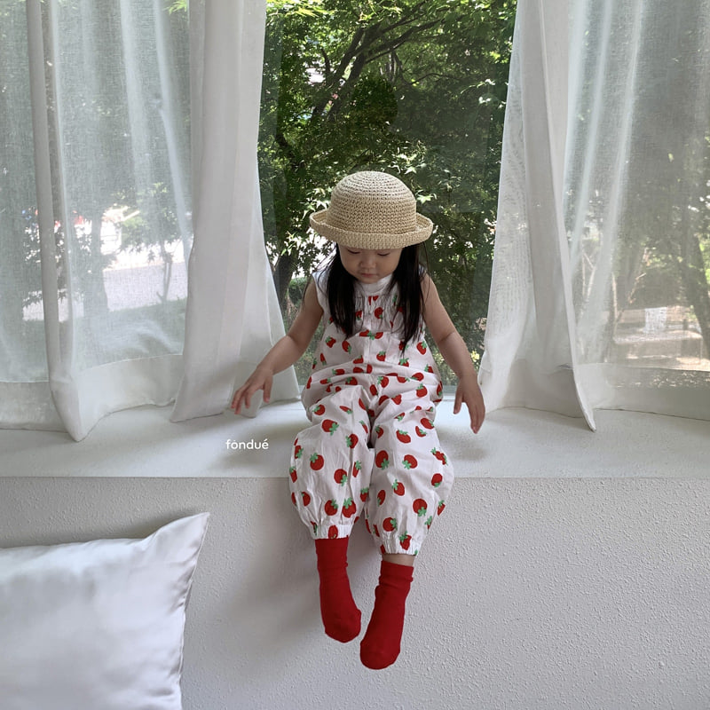 Fondue - Korean Baby Fashion - #onlinebabyboutique - Tomato Ma Overalls - 7
