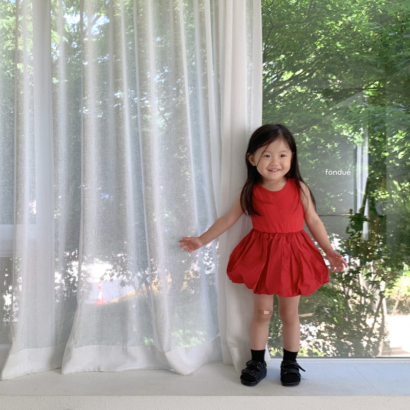 Fondue - Korean Baby Fashion - #onlinebabyshop - Love Me More One-piece - 7
