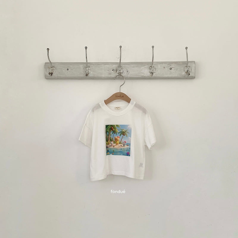 Fondue - Korean Baby Fashion - #onlinebabyshop - Hello Vacance Tee