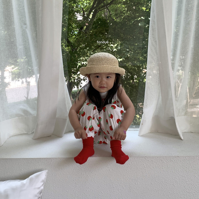 Fondue - Korean Baby Fashion - #onlinebabyshop - Tomato Ma Overalls - 8