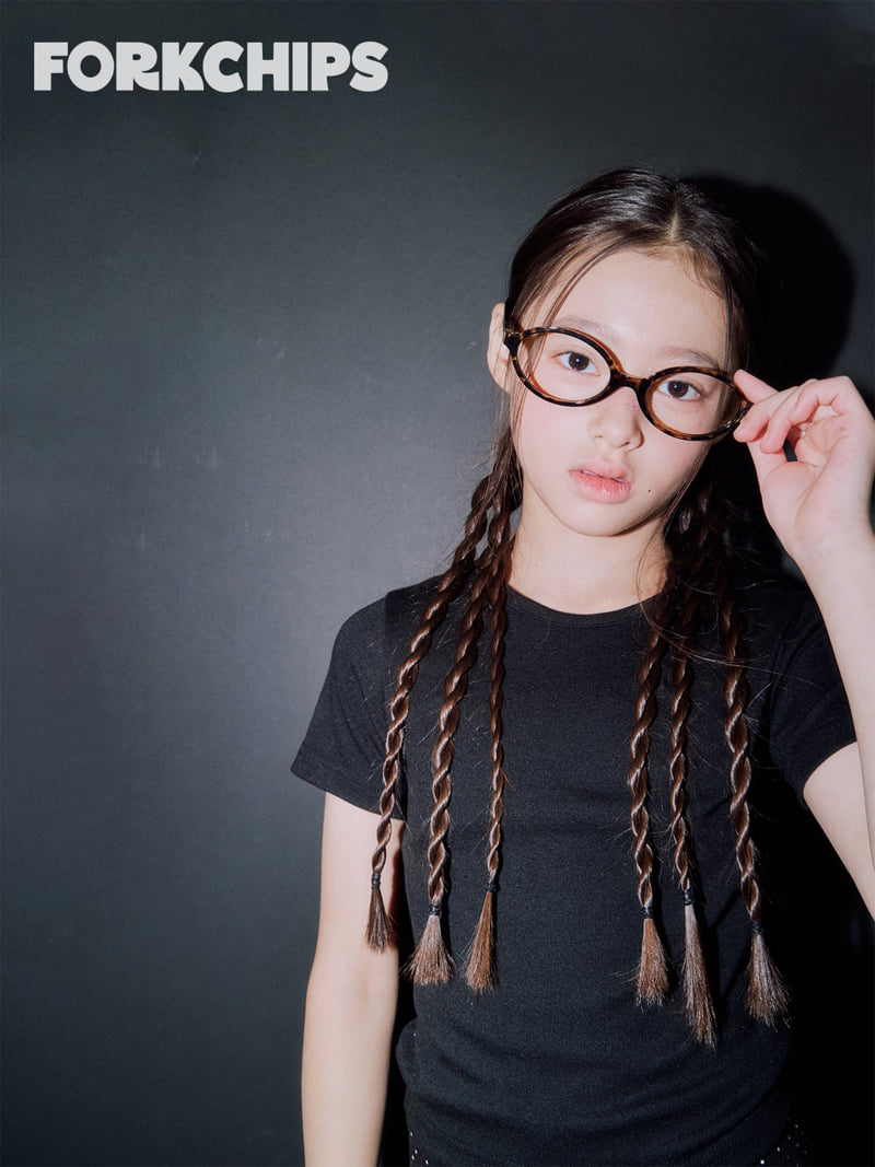 Fork Chips - Korean Children Fashion - #childofig - Normal Tee - 10