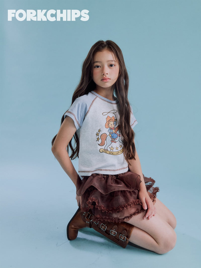 Fork Chips - Korean Children Fashion - #childofig - Baby Horse Tee - 10