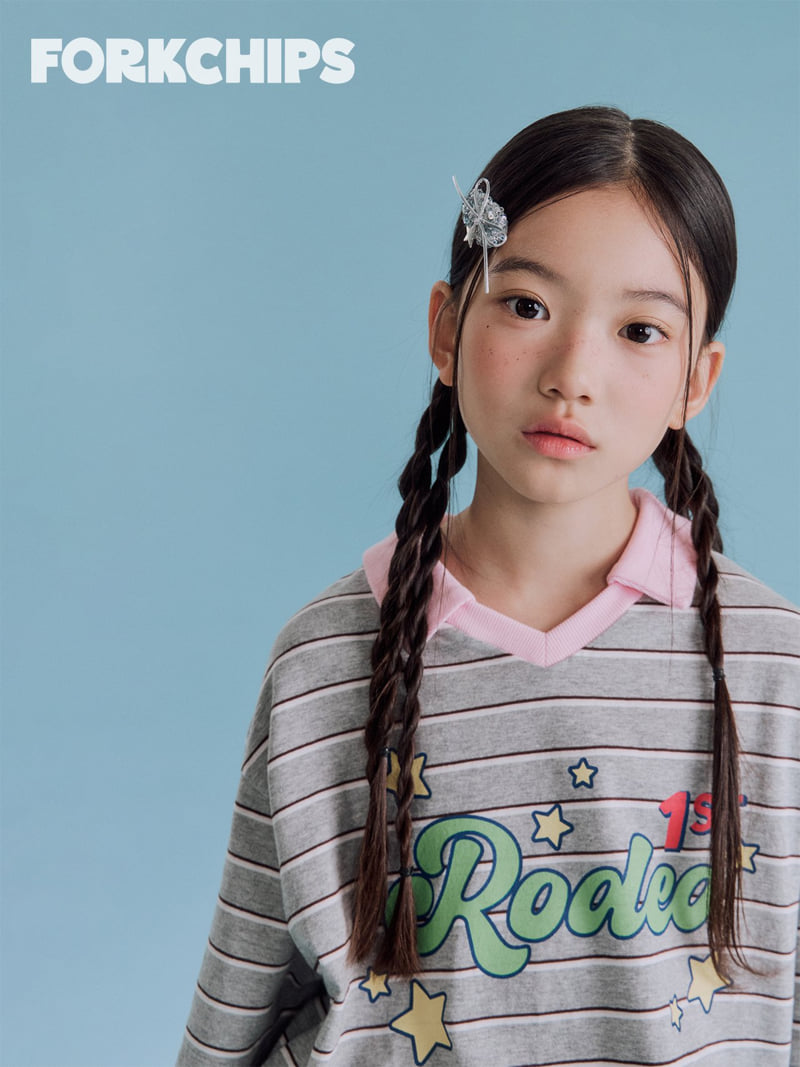 Fork Chips - Korean Children Fashion - #childofig - Angel Snap Hairpin - 3