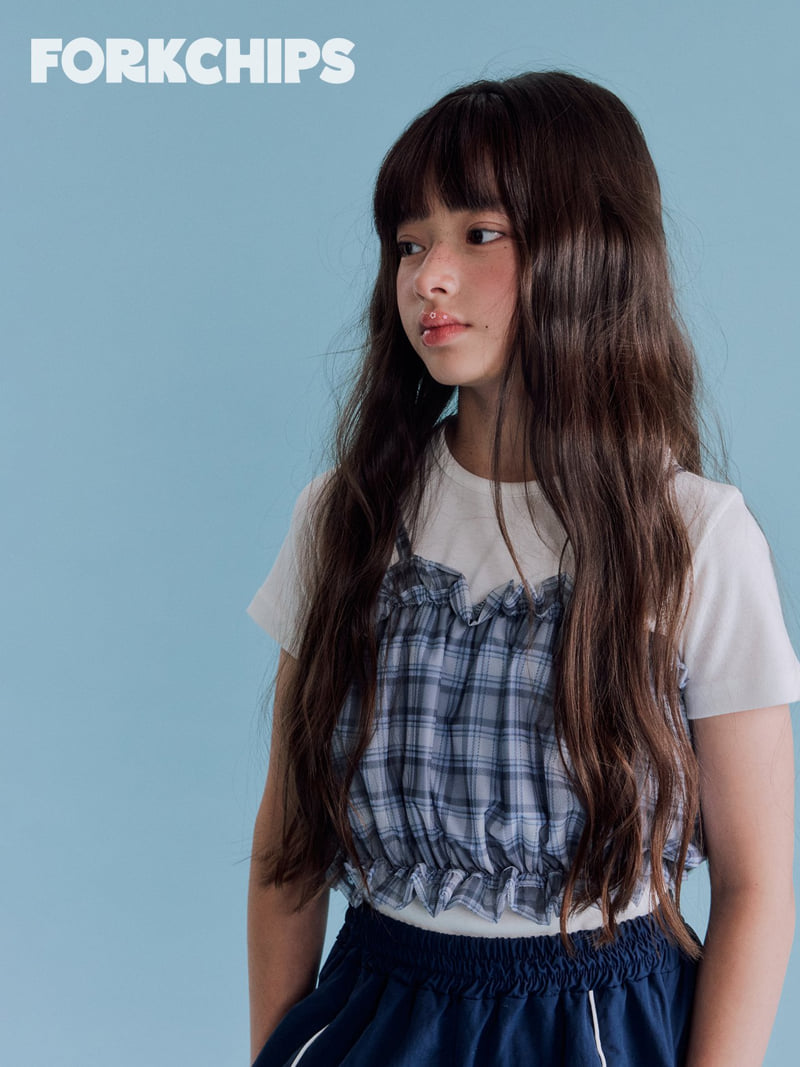 Fork Chips - Korean Children Fashion - #childrensboutique - Picnic Bustier - 6
