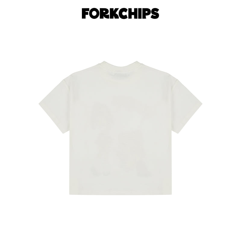 Fork Chips - Korean Children Fashion - #fashionkids - Sister Tee - 4