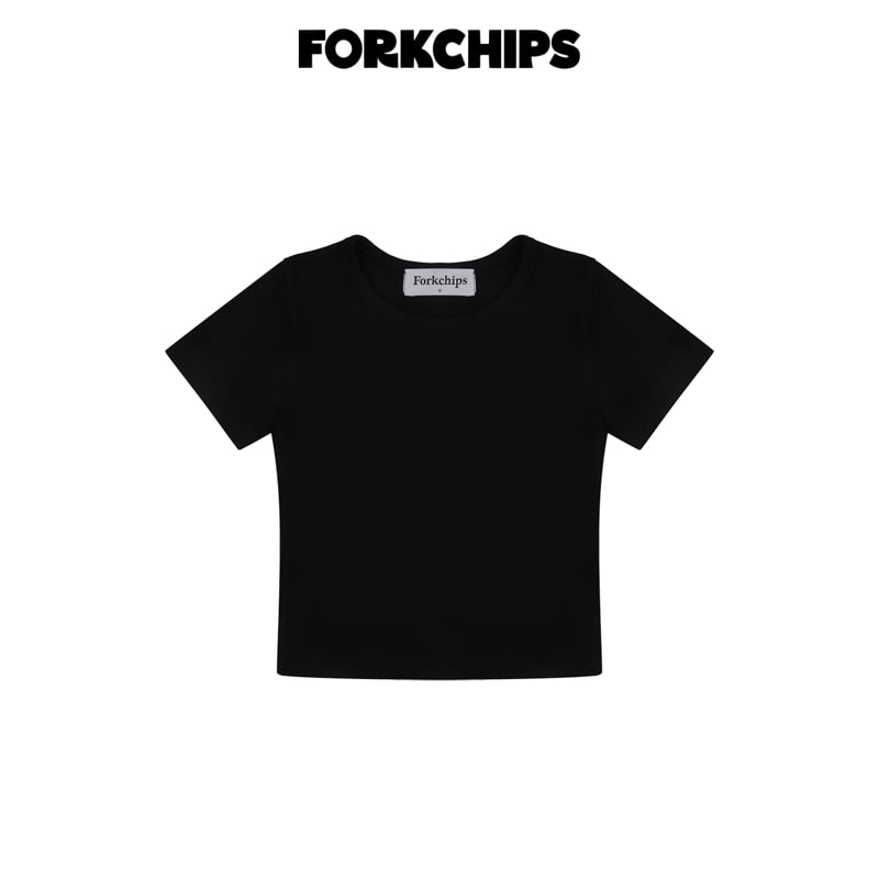 Fork Chips - Korean Children Fashion - #kidsstore - Normal Tee - 3