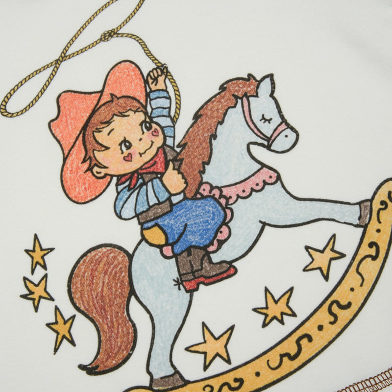Fork Chips - Korean Children Fashion - #magicofchildhood - Baby Horse Tee - 6