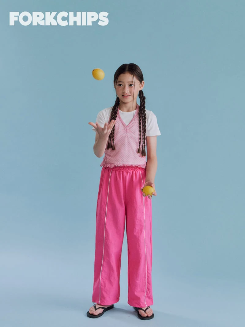 Fork Chips - Korean Children Fashion - #magicofchildhood - Neo Anorak Pants - 7