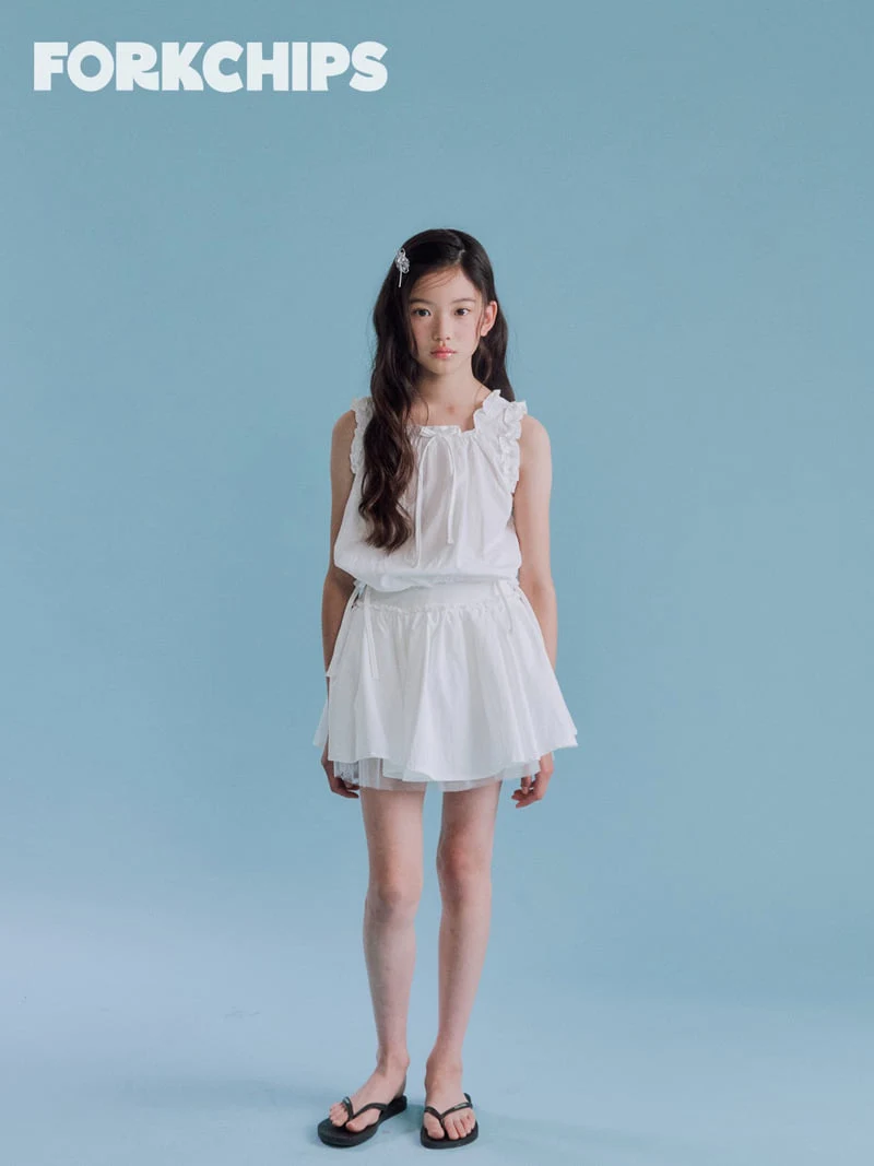 Fork Chips - Korean Children Fashion - #minifashionista - Air Tutu Skirt - 11