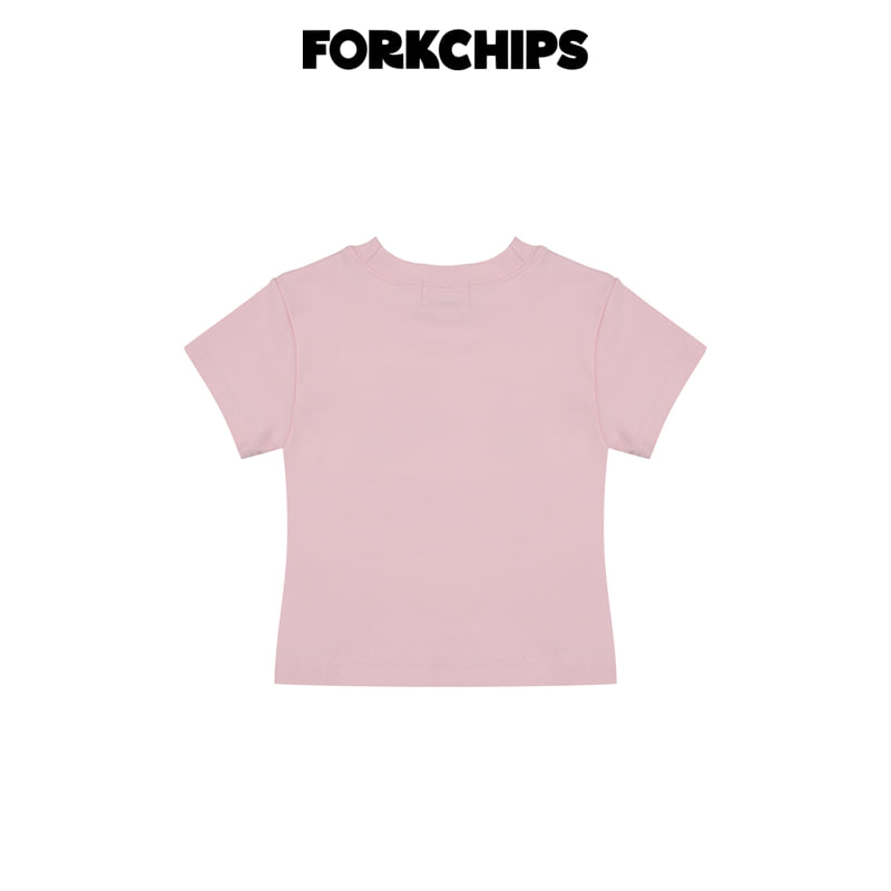 Fork Chips - Korean Children Fashion - #magicofchildhood - Oops Kiki Tee - 4