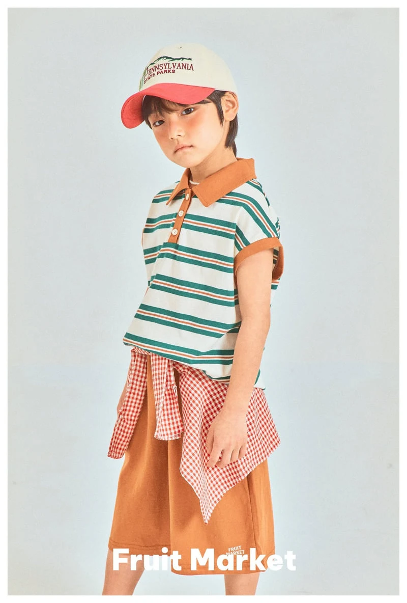 Fruit Market - Korean Children Fashion - #Kfashion4kids - Marche Collar Set - 7