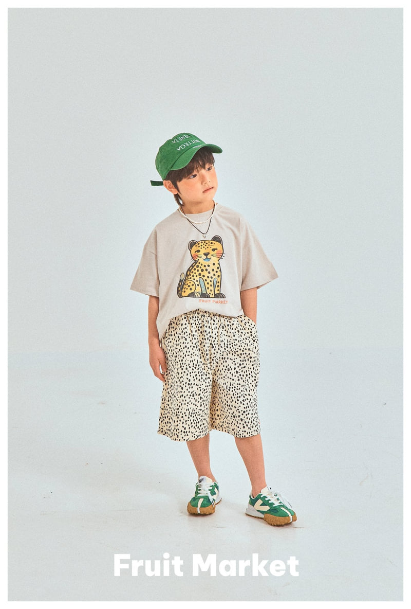Fruit Market - Korean Children Fashion - #Kfashion4kids - Leopard Tee - 2