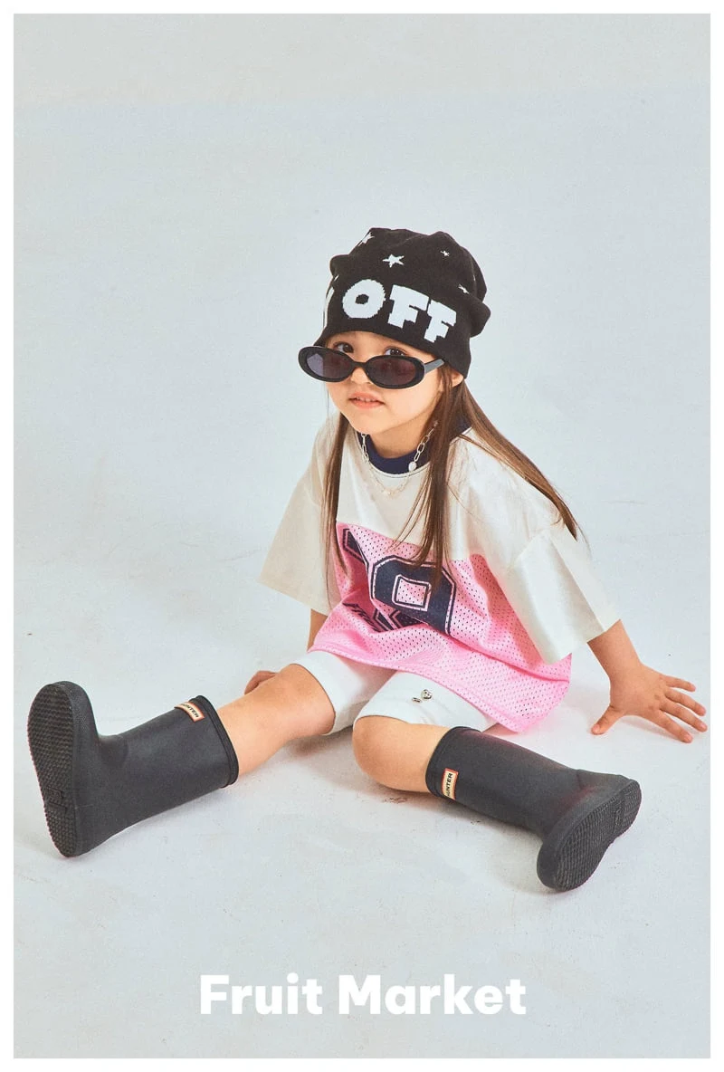 Fruit Market - Korean Children Fashion - #Kfashion4kids - Mesh Short Sleeve Tee