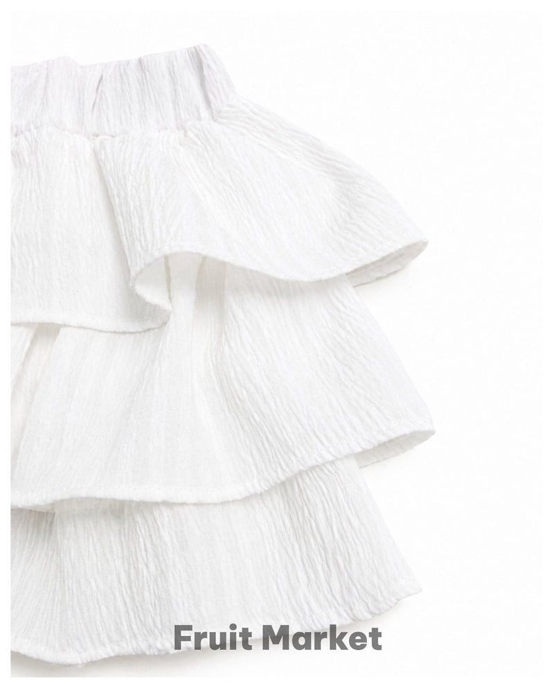 Fruit Market - Korean Children Fashion - #Kfashion4kids - Cancan Skort - 9