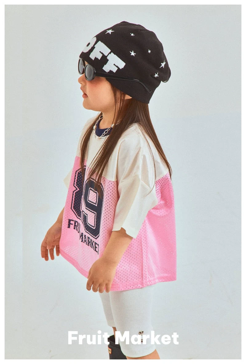 Fruit Market - Korean Children Fashion - #childofig - Mesh Short Sleeve Tee - 6