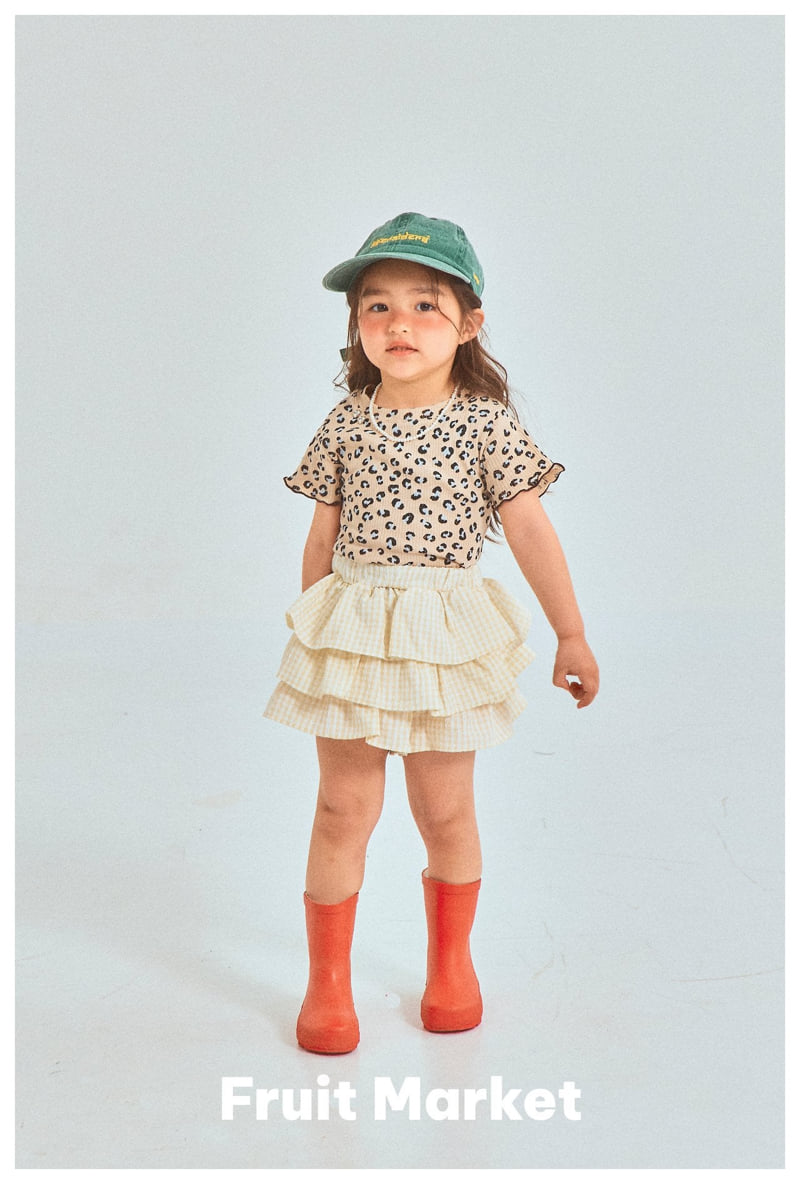 Fruit Market - Korean Children Fashion - #designkidswear - Frill Tee