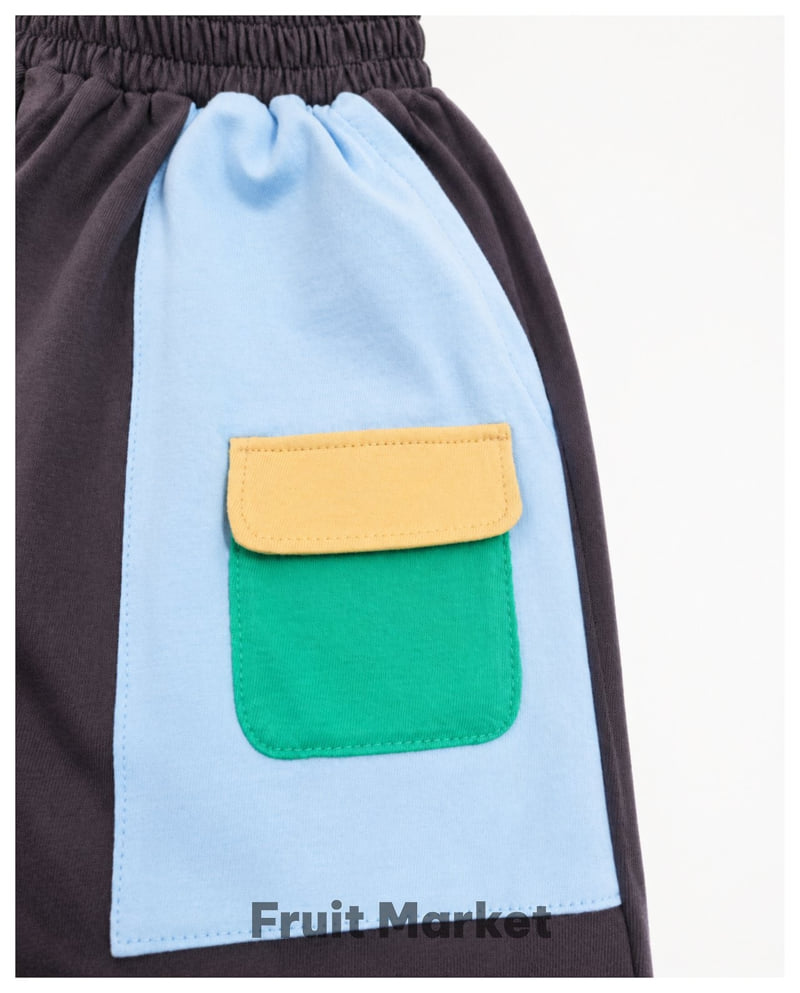 Fruit Market - Korean Children Fashion - #discoveringself - Pocket Pants - 8