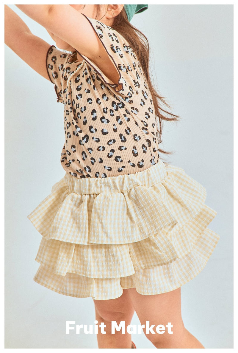Fruit Market - Korean Children Fashion - #fashionkids - Cancan Skort - 5