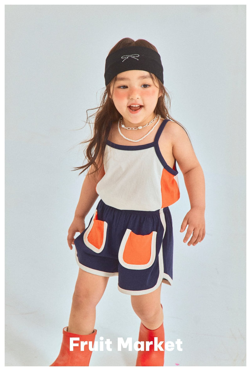 Fruit Market - Korean Children Fashion - #kidsshorts - Market Day Set - 3