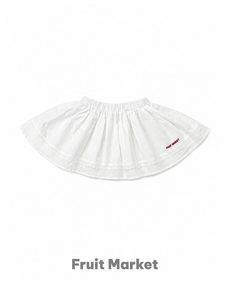 Fruit Market - Korean Children Fashion - #kidsshorts - Layered Skirt - 7