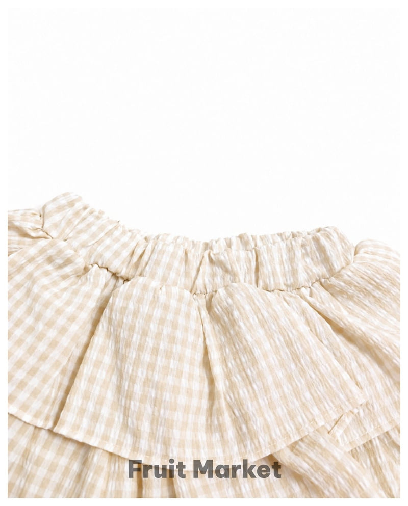 Fruit Market - Korean Children Fashion - #kidsstore - Cancan Skort - 7