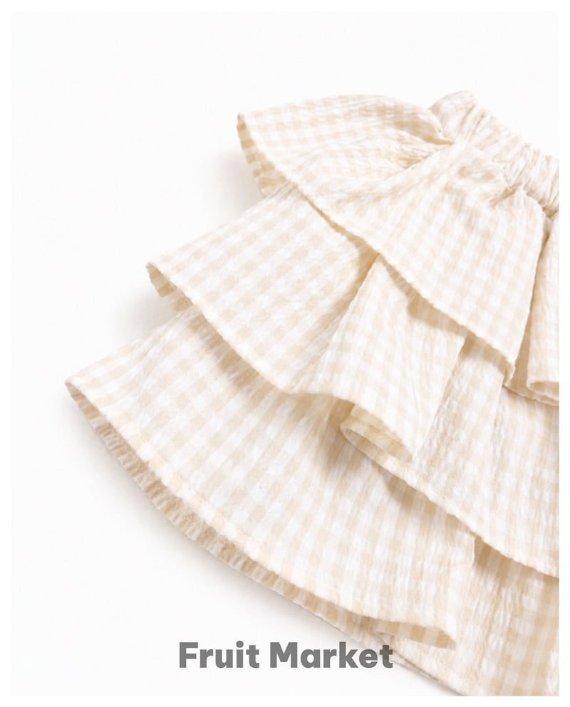 Fruit Market - Korean Children Fashion - #kidzfashiontrend - Cancan Skort - 8